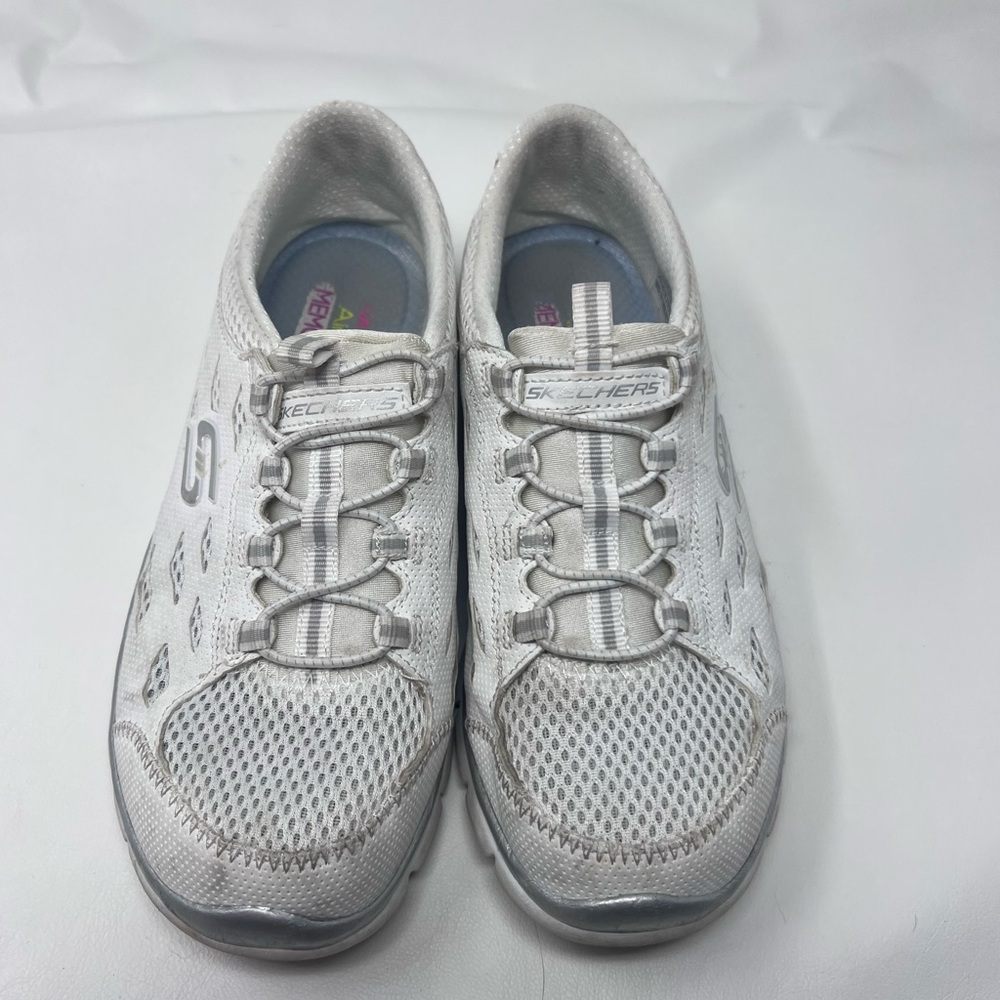 Skechers Women's Athletic Shoes - White and Gray